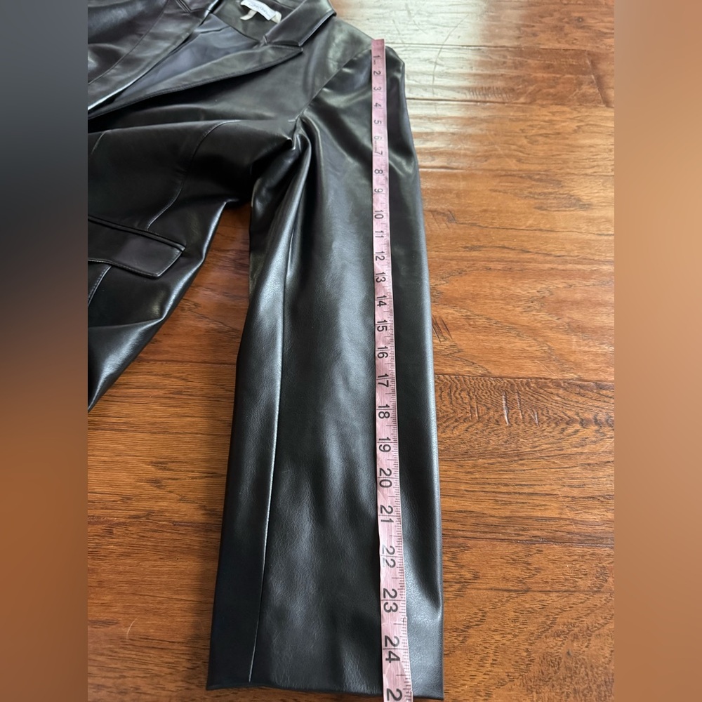 Calvin Klein Black Faux‎ Blazer - Picture 15 of 16